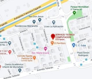 ccoapoyo sede fisica montalban mapa